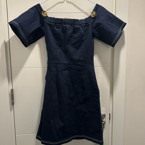 Pixie Market Navy Mini dress - Picture 4 of 6